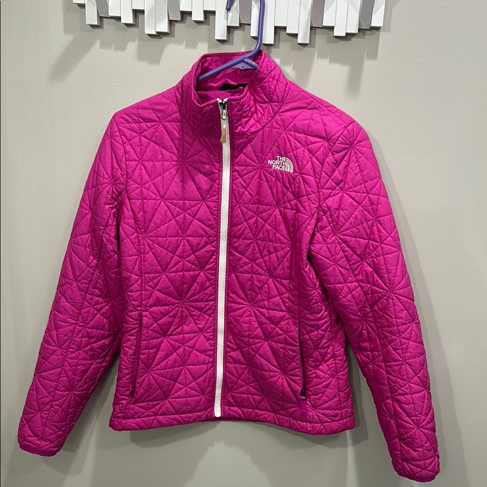 The North Face Pink Quilted Jacket
